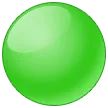 Grande círculo verde